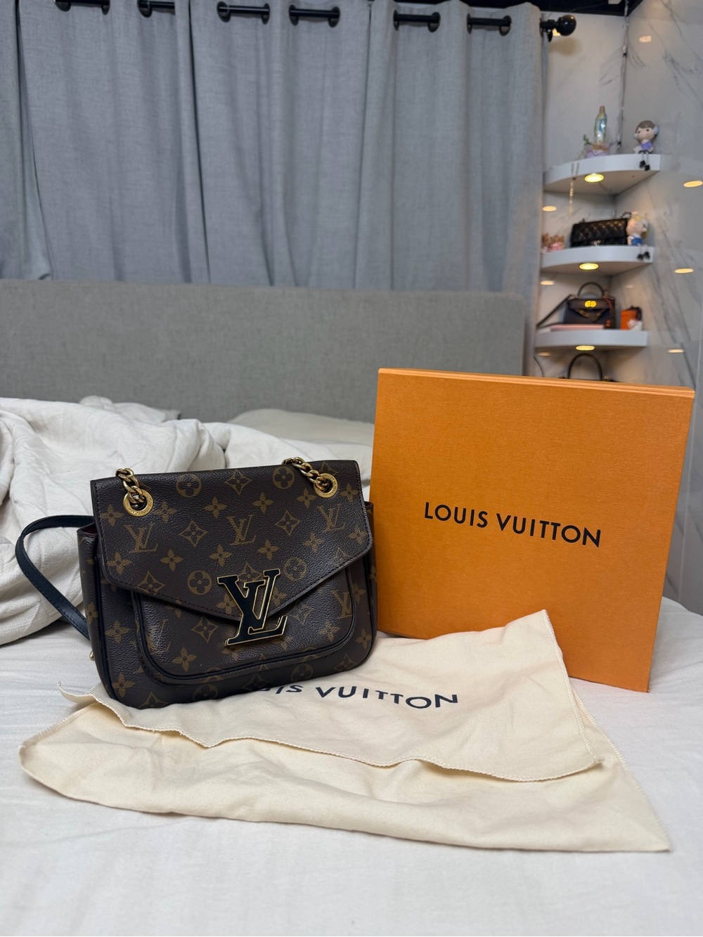 Louis Vuitton Passy NM Monogram M45592 – 100% Authentic – Made in France
